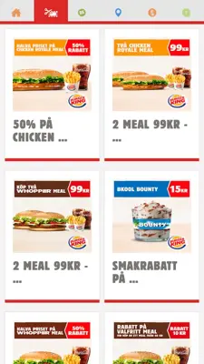 Burger King® Sverige android App screenshot 0