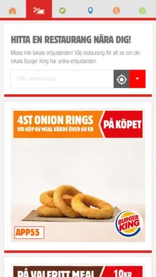 Burger King® Sverige android App screenshot 4